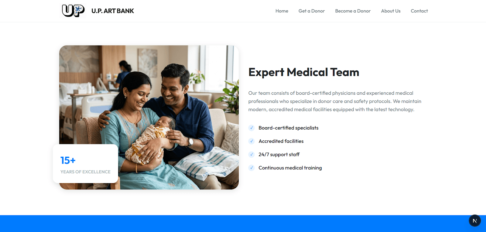 U.P. ART Bank Sector Healthcare